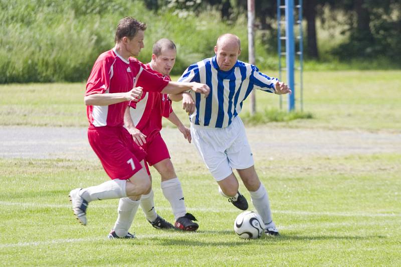 Z utkání I. B třídy Vrdy - Sadská 1:5