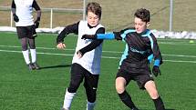 Zimní fotbalová příprava ligových mladších žáků U13: FC Slovan Havlíčkův Brod - FK Čáslav 1:9.