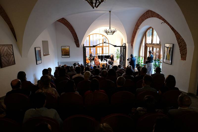Z literárního festivalu Ortenova Kutná Hora.