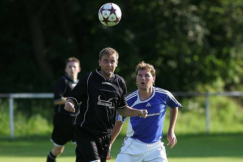 Červené Pečky - Zbraslavice 2:2, středa 29. července 2009