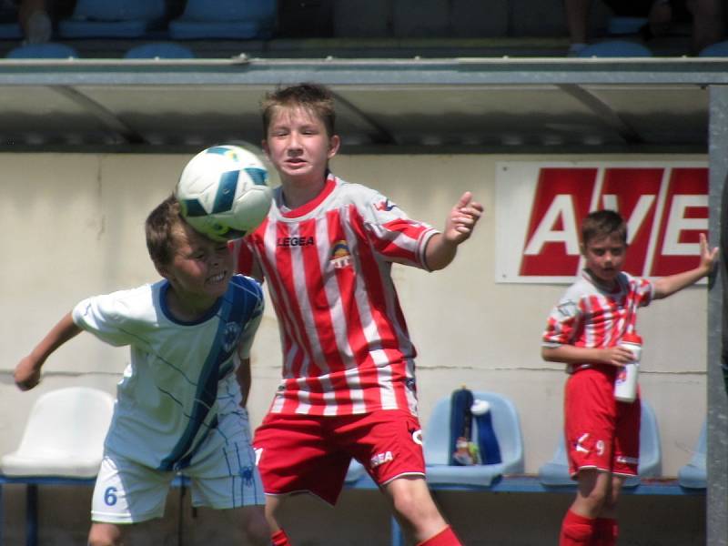 Okresní přebor starších přípravek, sobota 3. června 2017, turnaj v Čáslavi: FK Čáslav – Sparta Kutná Hora 1:6.