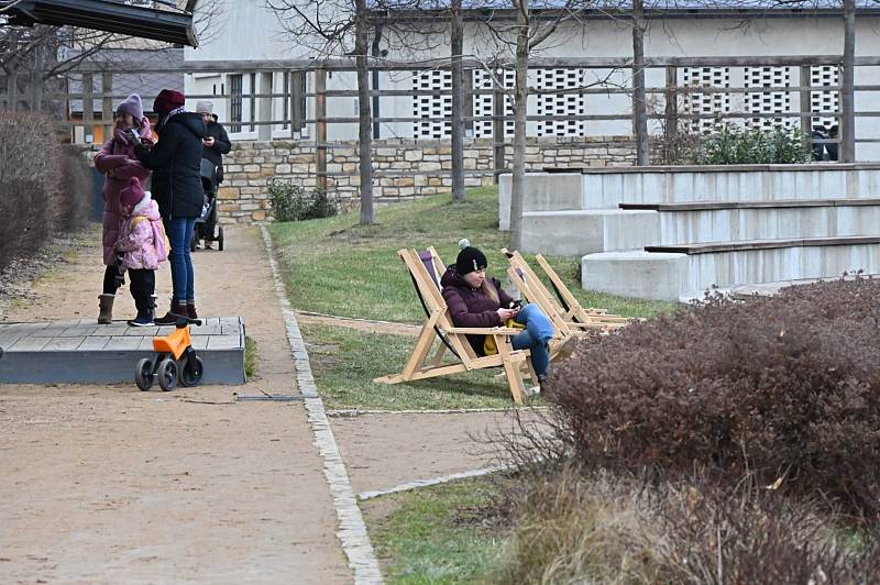 V zahradách Galerie Středočeského kraje v Kutné Hoře