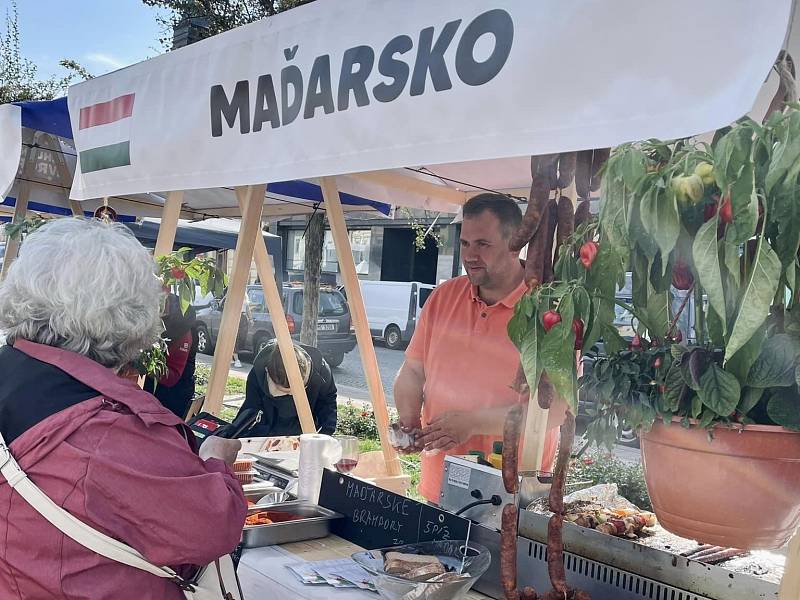 Z food festivalu Ochutnej Evropu.