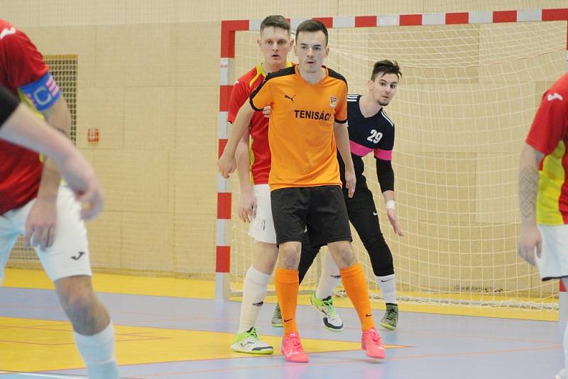 Z futsalového utkání Krajského přeboru Kutná Hora - Benešov