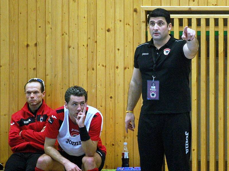 7. kolo Chance futsal ligy: Benago Zruč - Andy Liberec 8:4, 13. listopadu 2011.