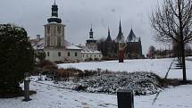 Kutná Hora vypadá pod sněhovou nadílkou jako město z pohádky.