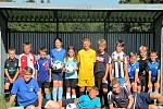 Z letního soustředění čáslavských fotbalistů kategorie U11 v Horním Bradle.