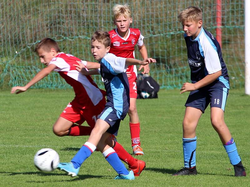 Česká fotbalová liga mladších žáků U13: FK Pardubice - FK Čáslav 3:9 (1:4, 1:2, 1:3).