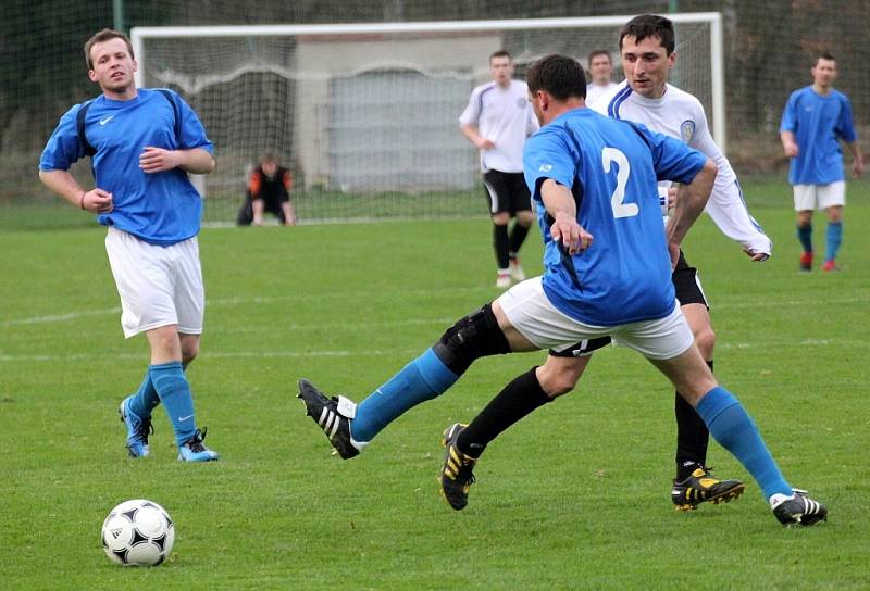 18. kolo IV. třídy, sk. B: Zruč n. S. B - Červené Janovice 2:0, 20. dubna 2013.