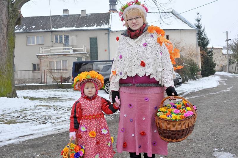 V Malešově se konal tradiční masopust