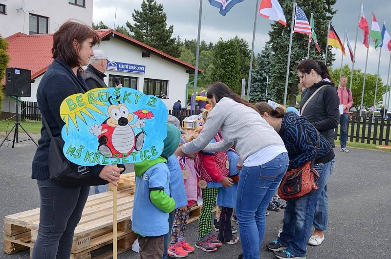 Sportovní klání mateřinek ve Zbraslavicích