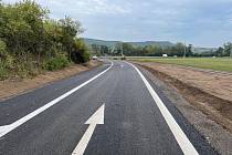 Ředitelství silnic a dálnic ČR dokončilo nový sjezd u Bezděčína.