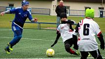 Fotbalový přípravný zápas, mladší žáci, kategorie U13+U12: FK Čáslav - SK Sparta Kolín 8:5 (1:0, 2:2, 5:3).