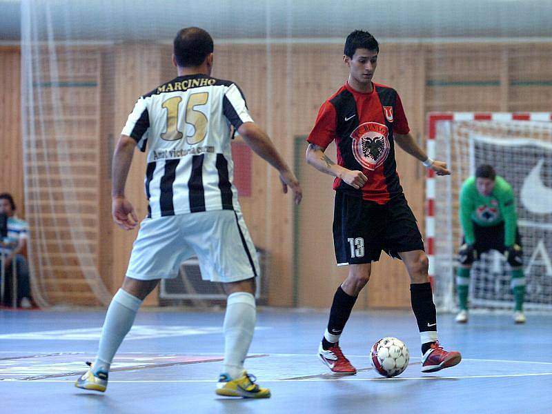 2. zápas semifinále play off Jetbull futsal ligy: Benago Zruč - Balticflora Teplice 3:10, 19. dubna 2011.