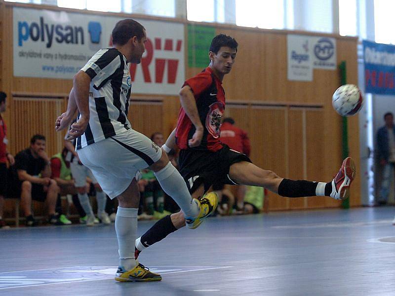 2. zápas semifinále play off Jetbull futsal ligy: Benago Zruč - Balticflora Teplice 3:10, 19. dubna 2011.