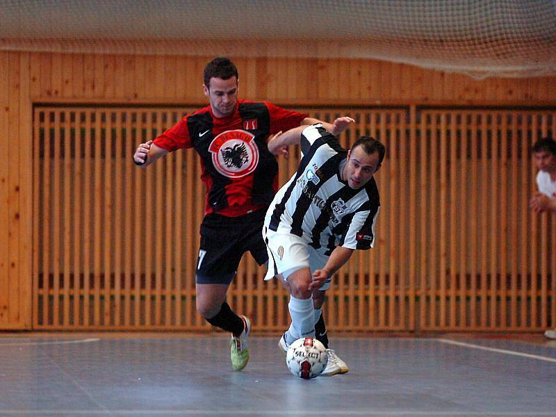 2. zápas semifinále play off Jetbull futsal ligy: Benago Zruč - Balticflora Teplice 3:10, 19. dubna 2011.