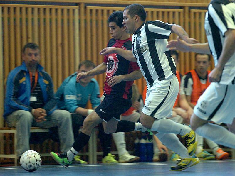 2. zápas semifinále play off Jetbull futsal ligy: Benago Zruč - Balticflora Teplice 3:10, 19. dubna 2011.