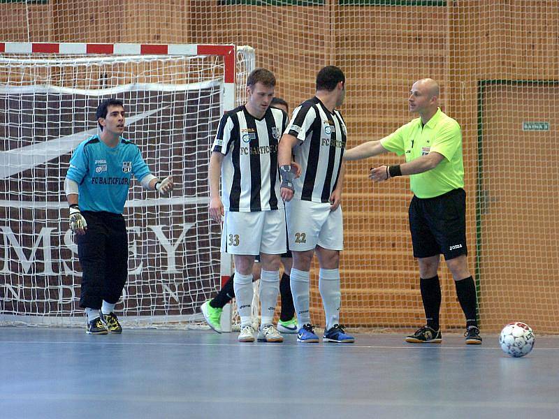 2. zápas semifinále play off Jetbull futsal ligy: Benago Zruč - Balticflora Teplice 3:10, 19. dubna 2011.