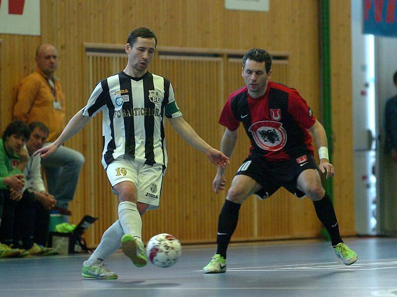 2. zápas semifinále play off Jetbull futsal ligy: Benago Zruč - Balticflora Teplice 3:10, 19. dubna 2011.