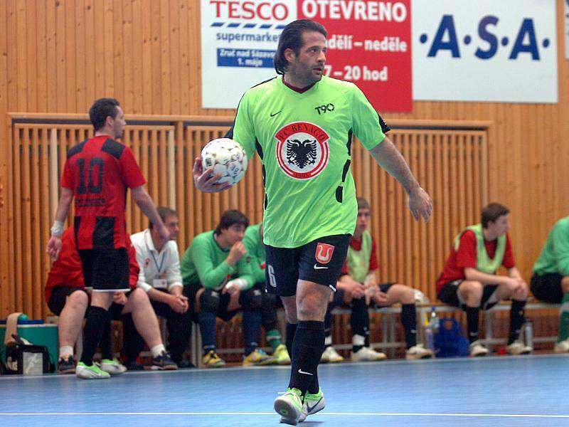 2. zápas semifinále play off Jetbull futsal ligy: Benago Zruč - Balticflora Teplice 3:10, 19. dubna 2011.