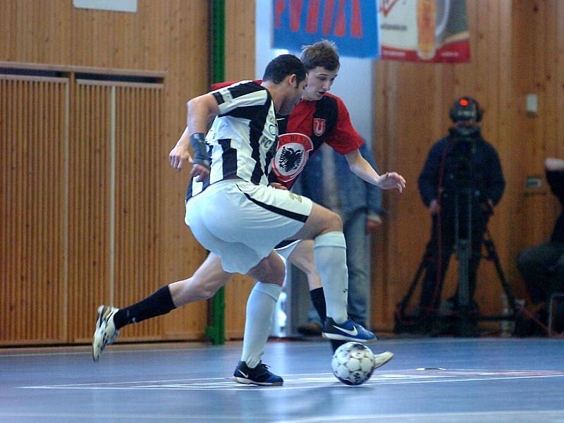 2. zápas semifinále play off Jetbull futsal ligy: Benago Zruč - Balticflora Teplice 3:10, 19. dubna 2011.