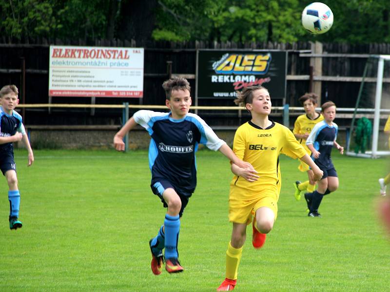 Česká fotbalová liga mladších žáků U12: SK Polaban Nymburk - FK Čáslav 8:4.