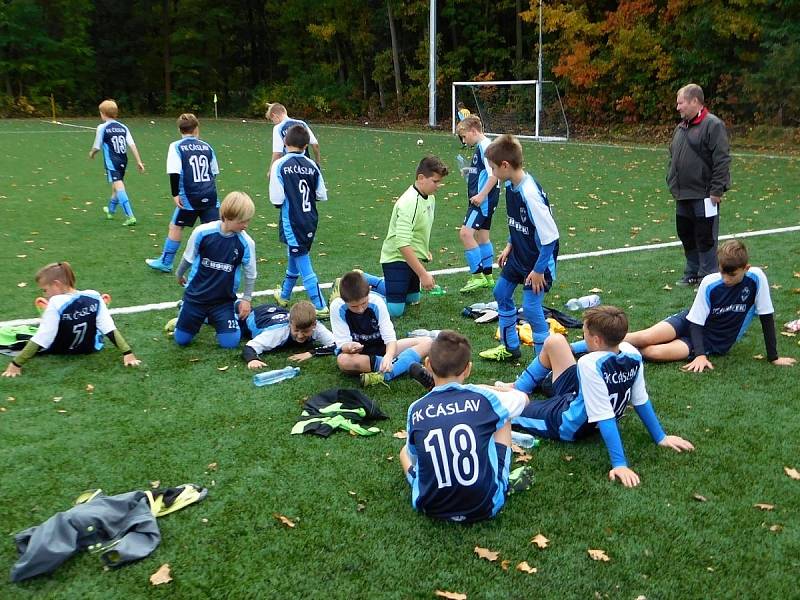 Z turnaje meziokresních fotbalových výběrů kategorií U11 a U12 v Poděbradech.