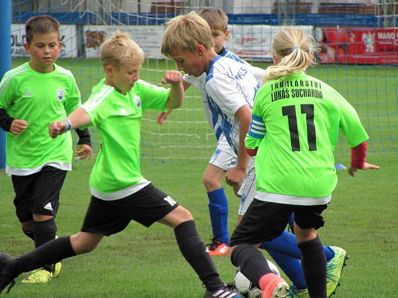 Okresní přebor starších přípravek, sobota 2. září 2017, turnaj ve Vrdech: FK Čáslav B - TJ Slavoj Vrdy 11:3.