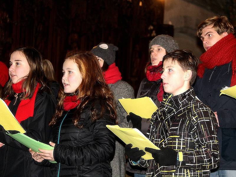 Studenti Církevního gymnázia v Kutné Hoře odehráli adventní koncert