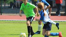 Fotbalový přípravný zápas mladších žáků U13: FK Čáslav - FK Admira Praha 13:2 (4:1, 3:1, 6:0).