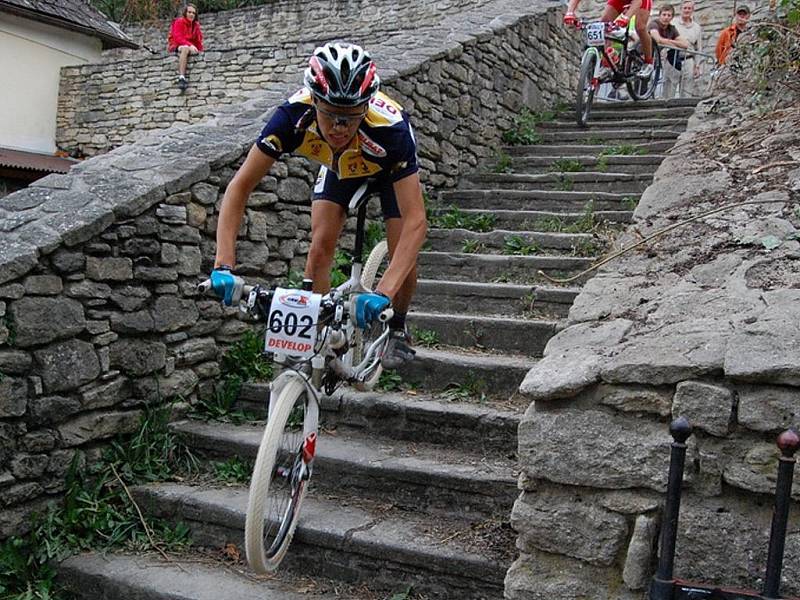 Závody horských kol MTB Cup v Kutné Hoře.