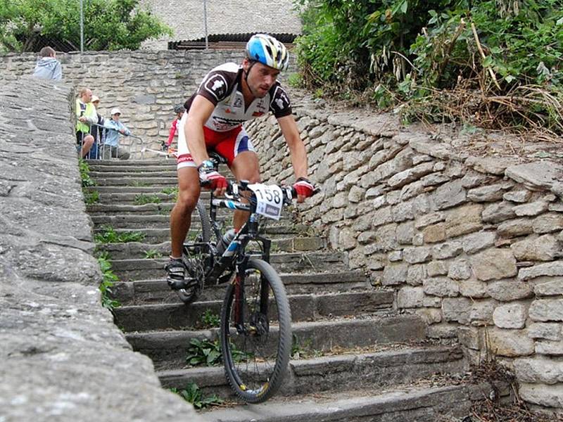 Závody horských kol MTB Cup v Kutné Hoře.