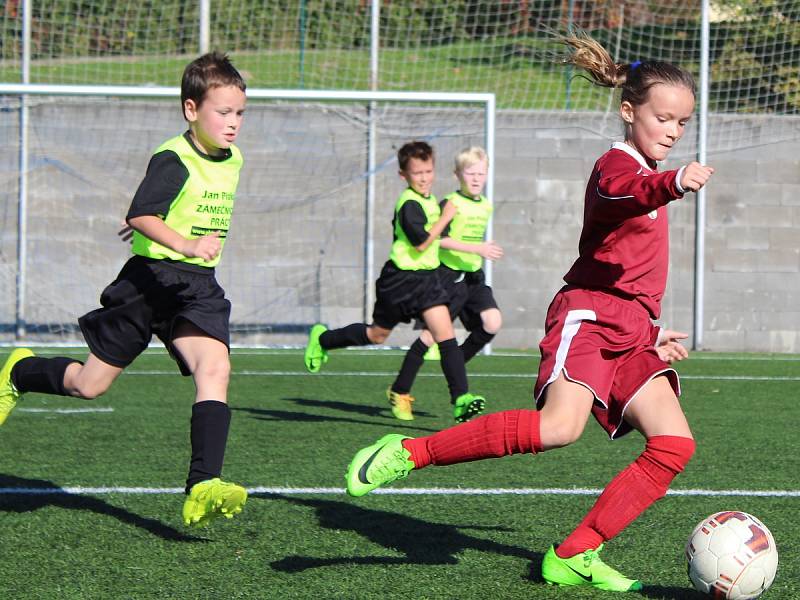 Fotbalový mistrovský turnaj mladších přípravek v Čáslavi: Sokol Potěhy - FK Čáslav C 9:5.