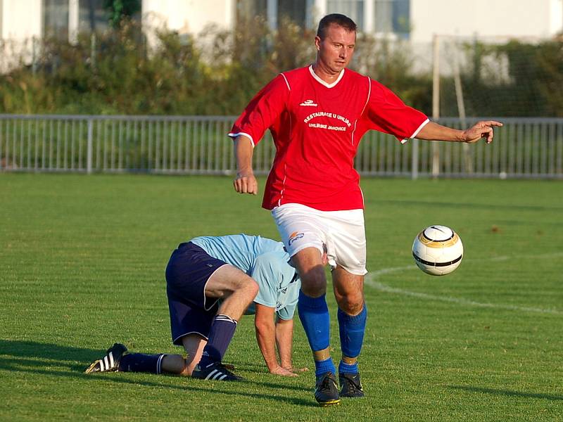 Pohár OFS: Uhlířské Janovice B - Sedlec, 18. září 2012.