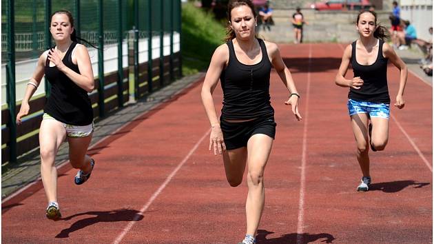 Atletické přebory ZŠ T. G. Masaryka v Kutné Hoře, 28. května 2014.