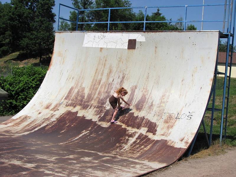 Skatepark v Čáslavi.