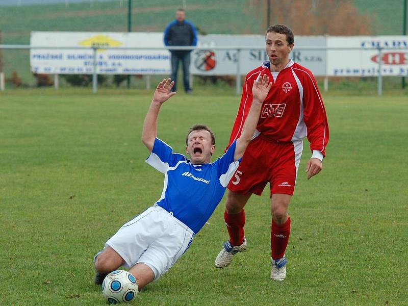 Fotbal I. B třída: Zbraslavice - Tupadly 2:3, sobota 14. listopadu 2009