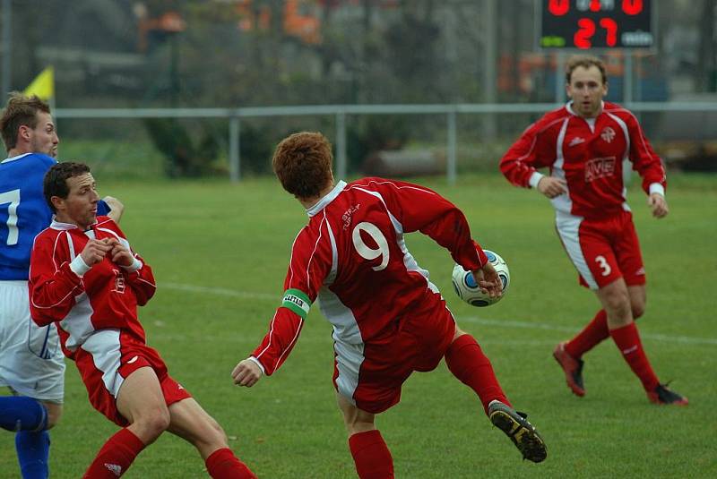 Fotbal I. B třída: Zbraslavice - Tupadly 2:3, sobota 14. listopadu 2009