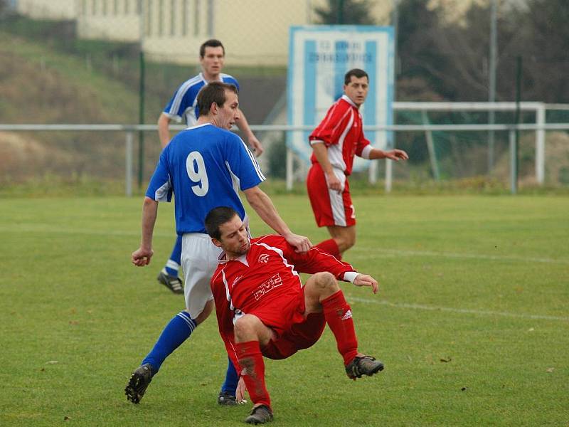 Fotbal I. B třída: Zbraslavice - Tupadly 2:3, sobota 14. listopadu 2009