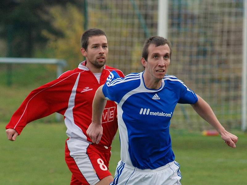 Fotbal I. B třída: Zbraslavice - Tupadly 2:3, sobota 14. listopadu 2009