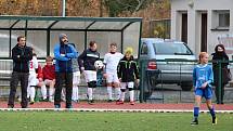 Fotbalový okresní přebor starších žáků: FK Čáslav dívky - TJ Star Tupadly 1:1 (0:0).