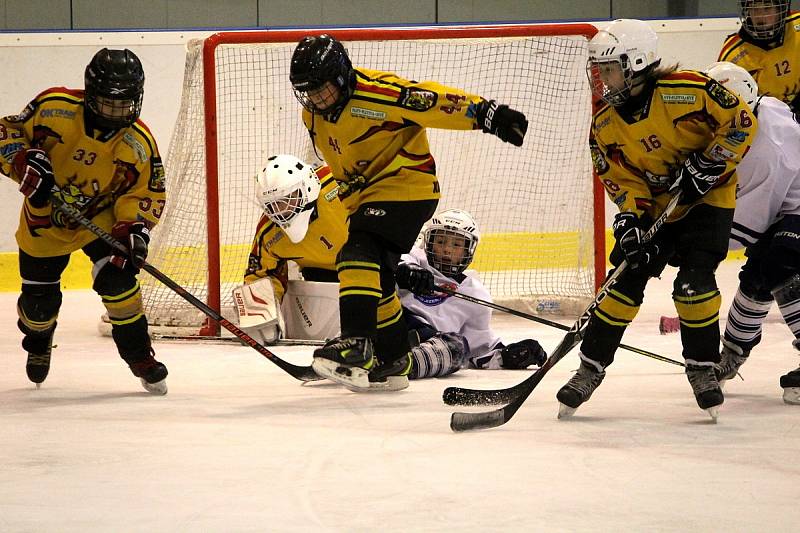 Hokejové mistrovské utkání krajské ligy mladších žáků: SK Sršni Kutná Hora - HC Benátky nad Jizerou 2:5 (1:1, 1:2, 0:2).