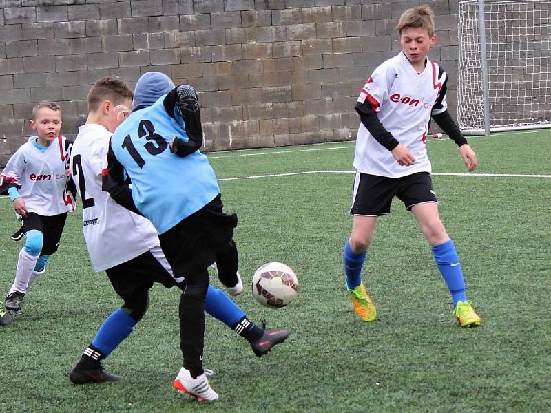 Okresní přebor mladších žáků, středa 19. dubna 2017: FK Čáslav E - FK Čáslav F 12:3.