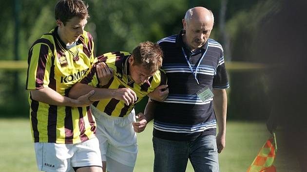 Z utkání I. B třídy sk. C Paběnice - Velim B 3:3, sobota 13. června 2009