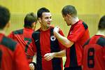 Z utkání 20. kola 1. futsalové ligy mezi Benagem a Torf Pardubice.