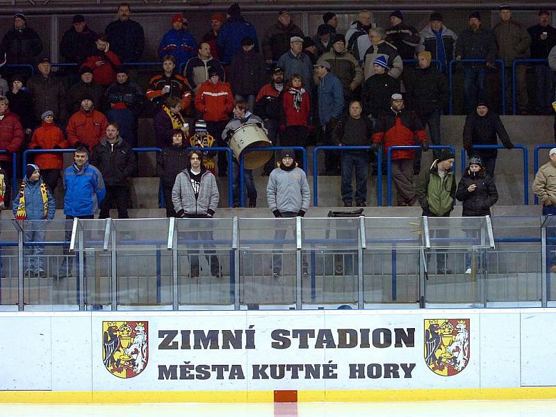 Hokej Kutná Hora : Pelhřimov, 17.1. 2010