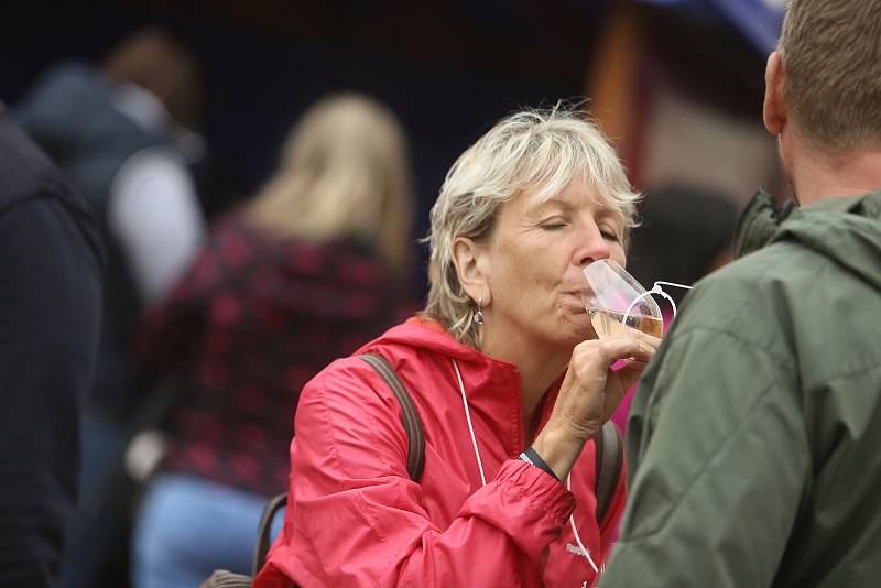 Vinobraní a dožínky na Kačině jsou tradiční záležitostí od roku 2012.