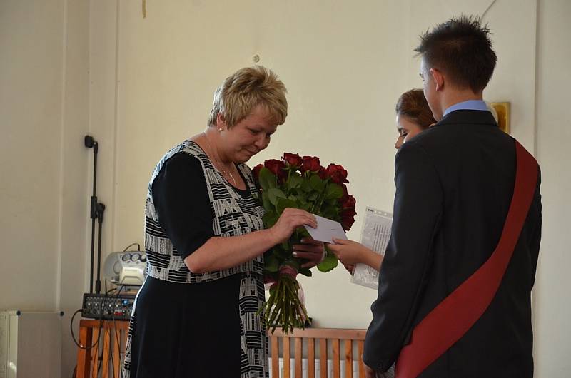 Slavnostní vyřazování „deváťáků“, Základní škola Kamenná stezka – 27.6. 2014