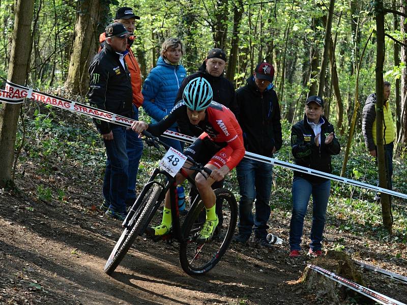 Závod Českého poháru MTB v Kutné Hoře. Kategorie elity mužů a U23.