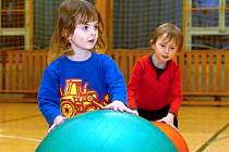 Cvičení rodičů s dětmi se koná každý čtvrtek od 17 do 18 hodin v hale Bios v Kutné Hoře.